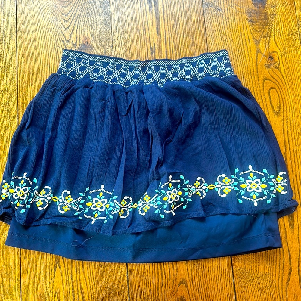 Navy girls summer skirt